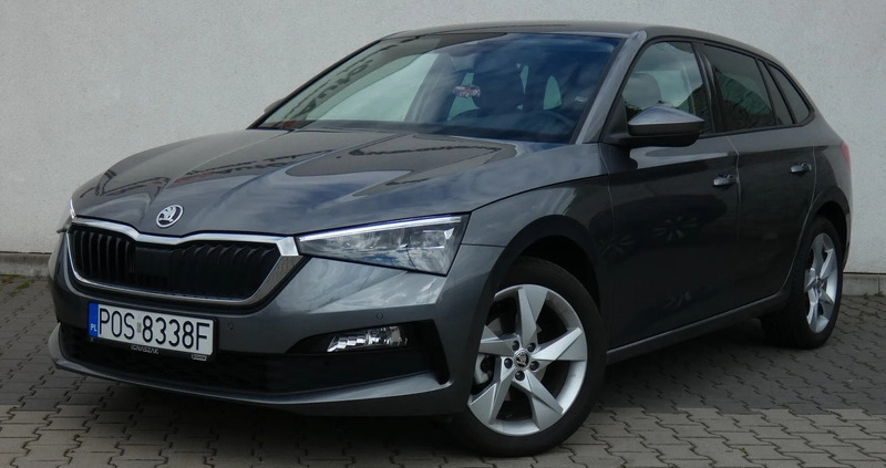 Skoda Scala cena 102500 przebieg: 11800, rok produkcji 2023 z Poznań małe 667